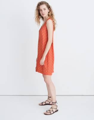 madewell polka dot dress