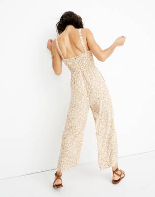 solid cami jumpsuit