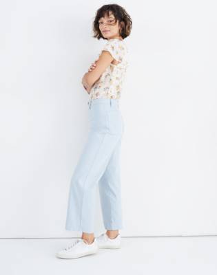 madewell slim emmett pants