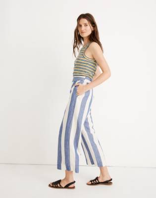 madewell huston crop pants