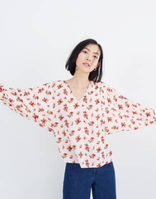 madewell raglan peasant shirt