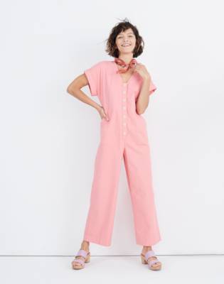 jumpsuit with buckle straps