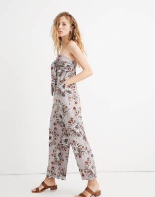 strapless petite jumpsuit