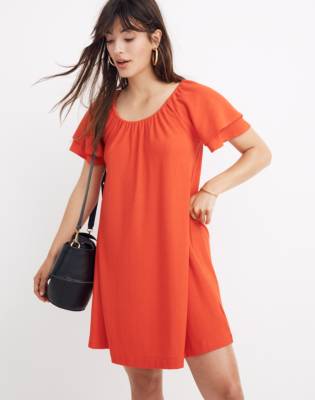 red madewell dress
