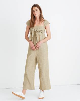 tie jumpsuit