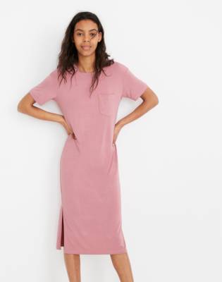 madewell midi tee dress