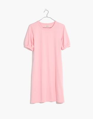 puff sleeve shirt dress