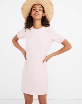 puff sleeve t shirt dress