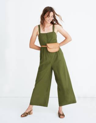 madewell linen jumpsuit