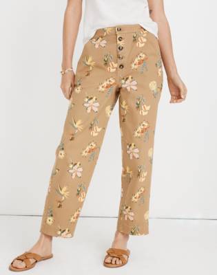 madewell floral pants