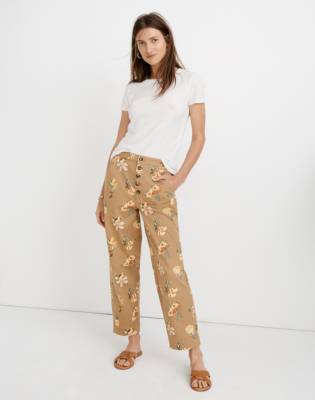 madewell floral pants
