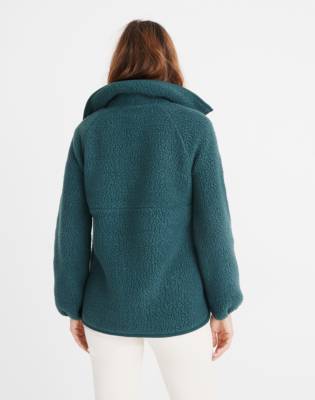 madewell half zip sweater