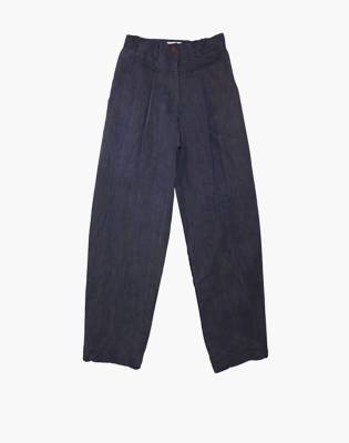 madewell pleated jeans