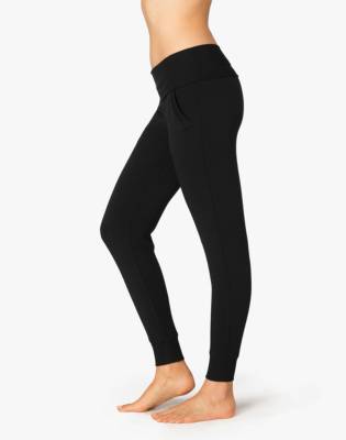 beyond yoga cozy fleece foldover sweatpant