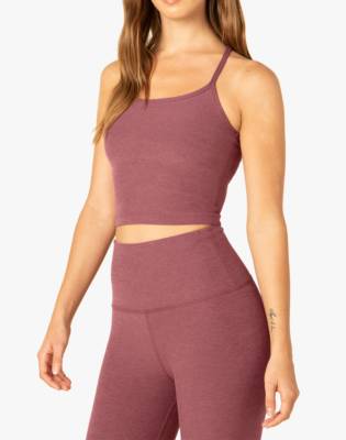 Slim Racerback Cropped Tank