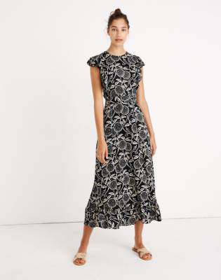 dawn full midi dress