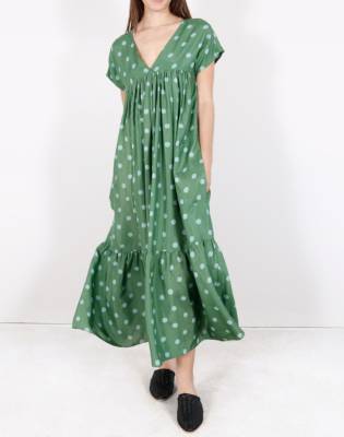 madewell polka dot dress