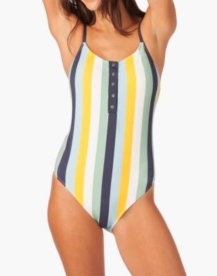 henley bathing suit