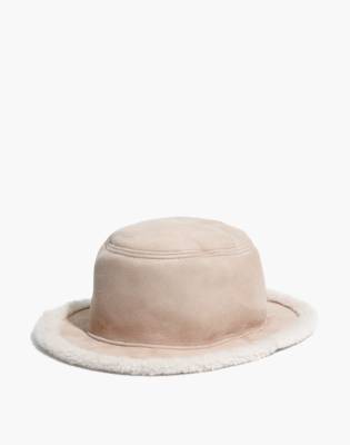 sheepskin bucket hat
