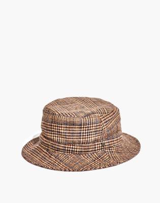 plaid bucket hat