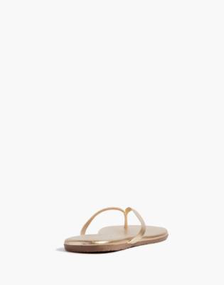 tkees gold flip flops