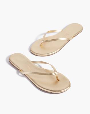 tkees gold flip flops