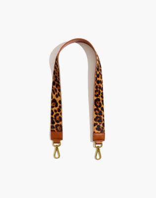 calf hair leopard purse