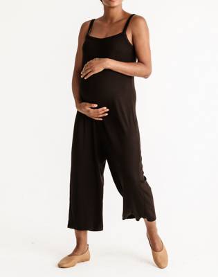 stretchy maternity jumpsuit