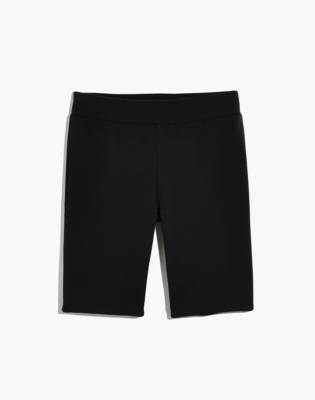 long black biker shorts