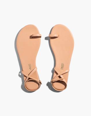 tkees leather wrap sandals