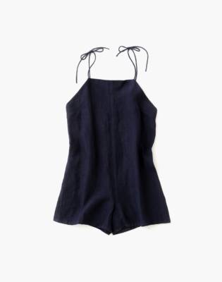 organic linen jumpsuit