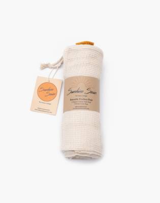 The Sunshine Series&trade; Seven-Pack Reusable Organic Cotton and Hemp Produce Bags in natural image 1