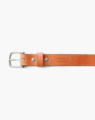 tanner goods natural belt