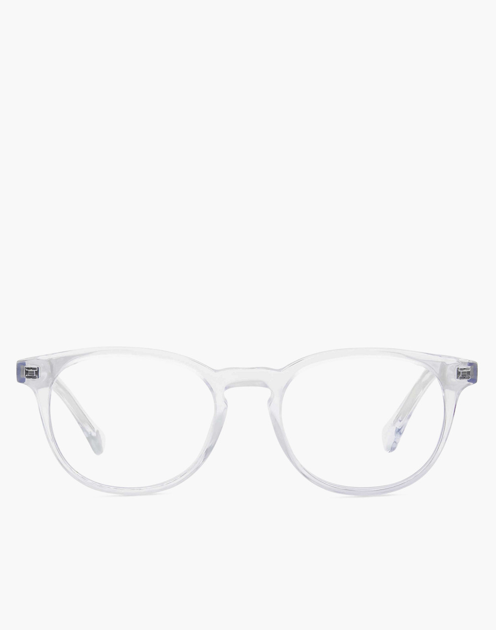 Mw Felix Gray Roebling Blue Light Glasses In Panorama In White | ModeSens