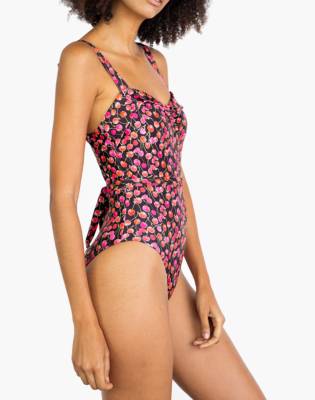 Novel Swim Mon Cherry One Piece Swimsuit