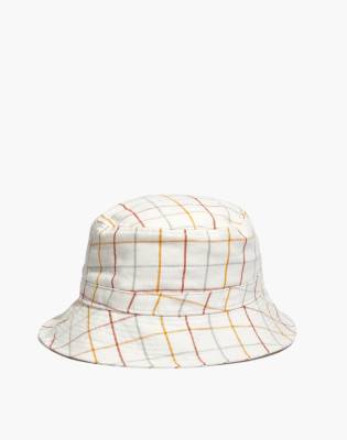linen bucket hat