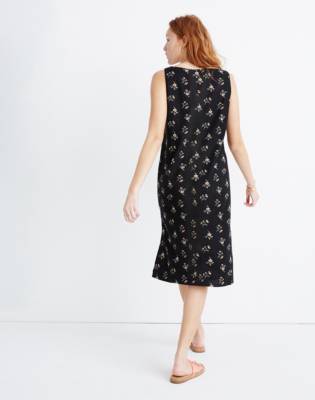 madewell v neck tank dress