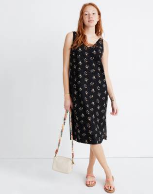 linen tank dress