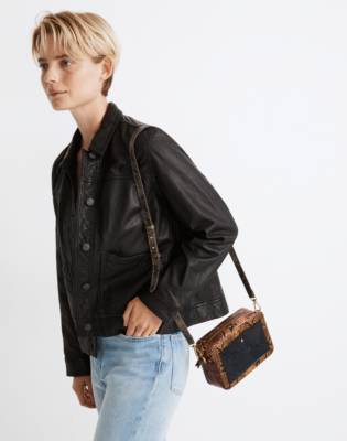 madewell washed leather jacket