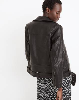 madewell women's leather jacket