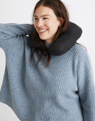 madewell chevron puffer