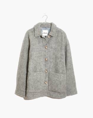 madewell autumn shirt jacket