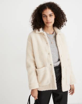 madewell sherpa jacket