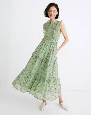 madewell green dress