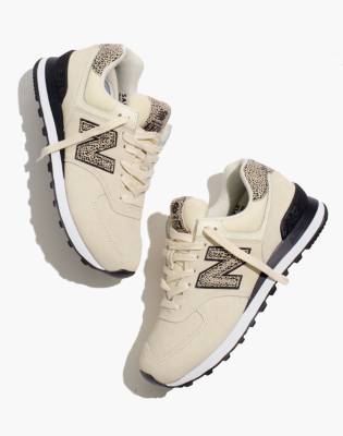 new balance leather running shoes