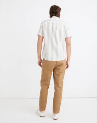 relaxed fit tapered chinos