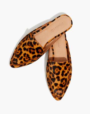 madewell leopard mules