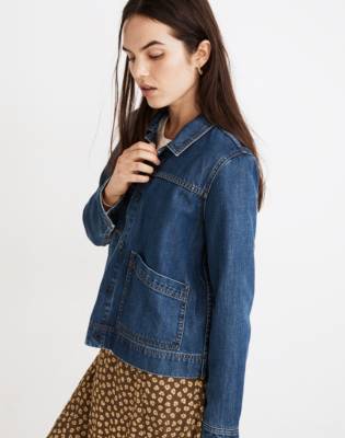 madewell denim chore coat
