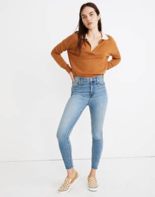 madewell 10 high rise skinny crop