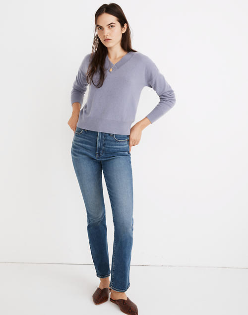 Women's Cashmere V-Neck Sweater | Madewell